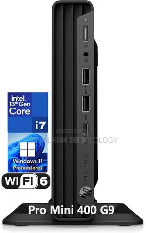 New Desktop Computer HP Pro 400 G9 8GB Intel Core i7 SSD 512GB