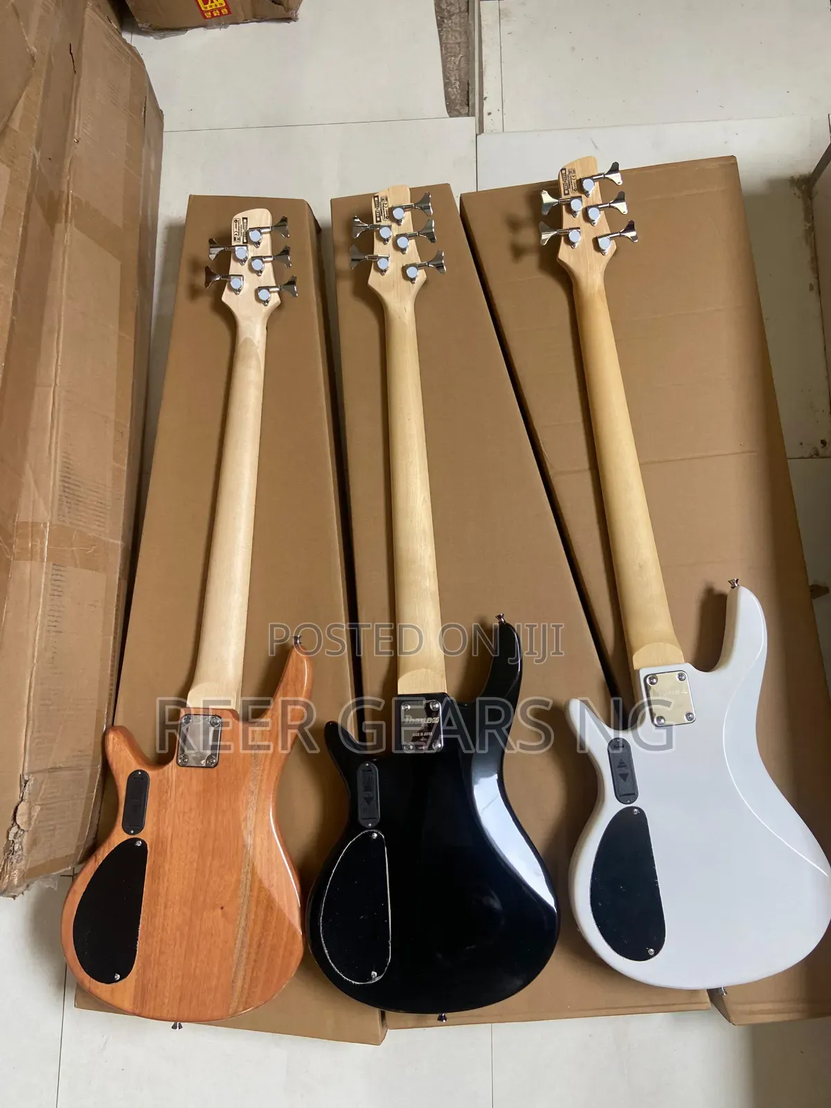 Traditional Ibanez Five Strings Active Bass