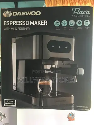 Daewoo Espresso Maker With Milk Frother