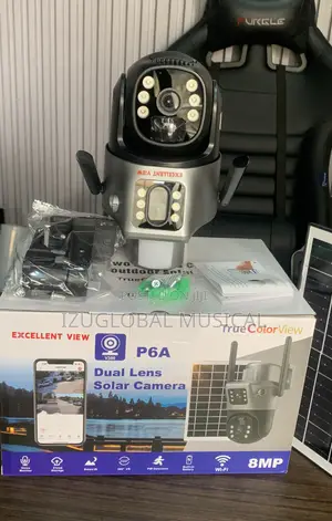Excellent View Smart Solar Energy Wi-Fi Dual Lens Camera