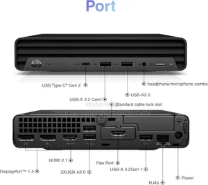 New Desktop Computer HP Pro 400 G9 8GB Intel Core i5 SSD 512GB