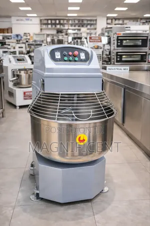 50kg Industrial Spiral Dough Mixer – Heavy Duty Bakery Machine ()