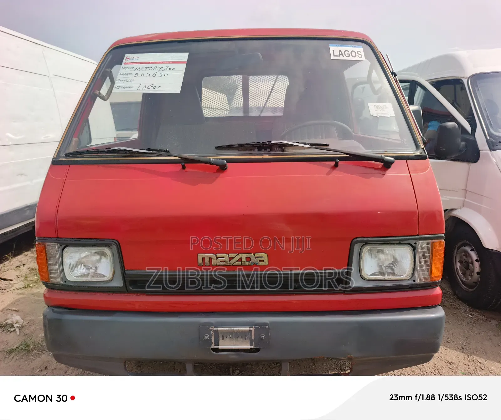 Mazda E2000 2000 Red