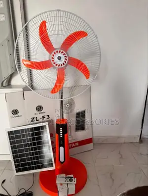Z.L Shidai Rechargeable Solar Fan With Panel
