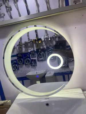 Luxury Round Led Vanity Mirror With Light