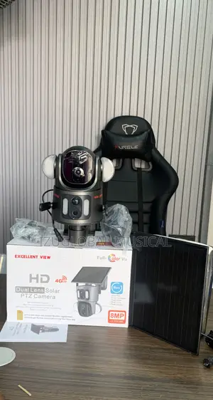 Excellent View Sd320 Dual Lens Solar Energy PTZ Camera 4g Lte
