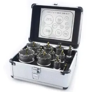 Hss Hole Saw Cutter Set (Metal & Wood Drilling Kit)