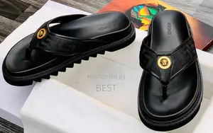 Pure Luxury Versace Palm Slippers