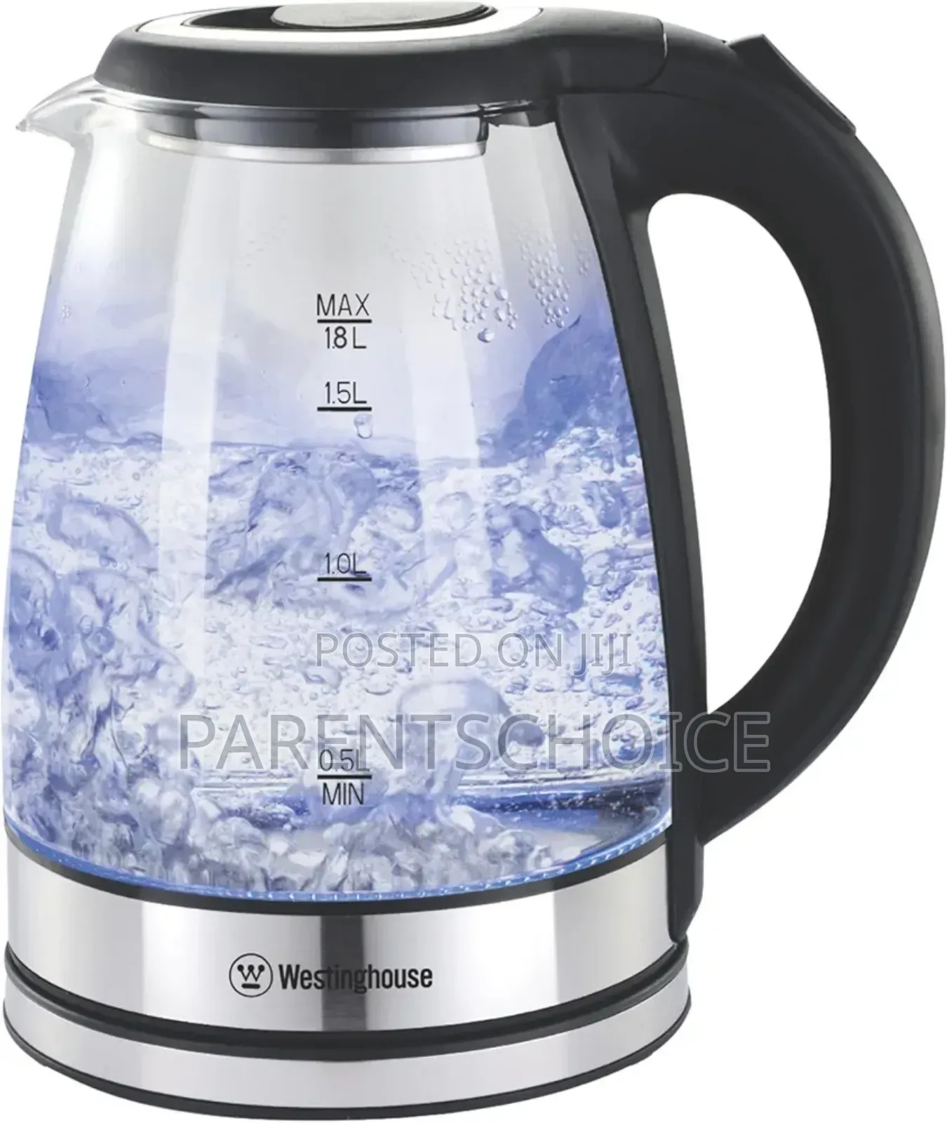 Hoffmans Electric Kettle With Led Blue Light