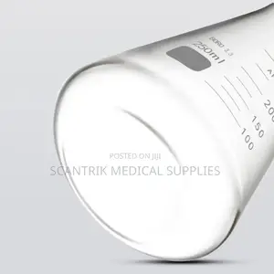 Educational Laboratory Glass Conical Flask