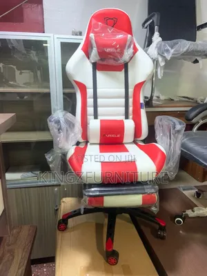 Red and White Furgle Gaming Chair Is