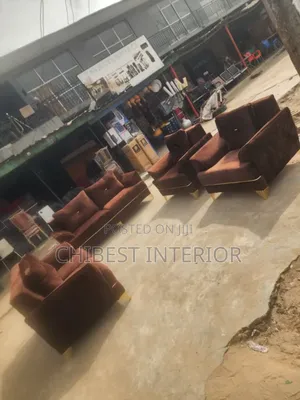 Executive 7 Seaters Upholstery Padded Sofa Couch
