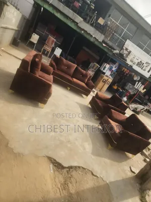 Padded 7 Seaters Set of Upholstery Chairs.