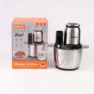 Kolax 3l Food Processor Vegetable Chopper, 1000watts.