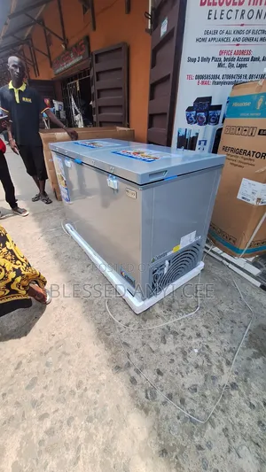 New Nexus Double Door Freezer 420l With Key Fast Cooling Warranty