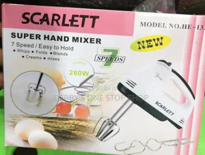 7 Speed Scarlet Hand Mixer