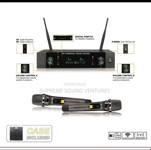 Ssv 6800 Dual Handheld Wireless Microphone