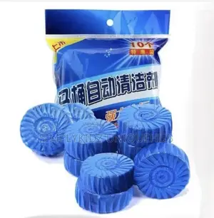 Blue Toilet Cleaner Tablets