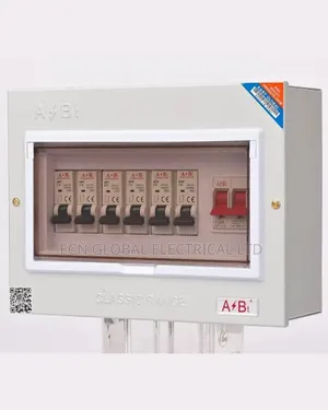 A/Bi D6 SPN Distribution Board With Breakers