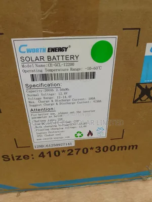 2.5kwh _12v Cworth Luthiun Battery