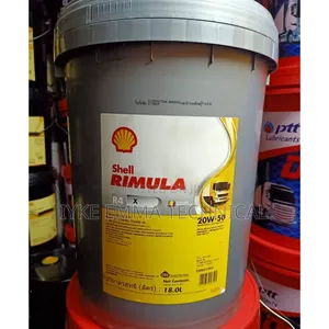 20-Liter Drum of Shell Rimula R4 X 15w-40 Industrial Engine Oil