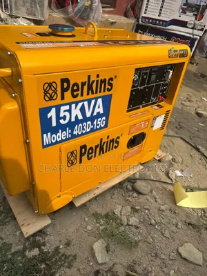 Brand New 15kva Perkins Diesel Soundproof Generator – Super Powerful