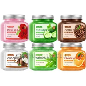 Natural Exfoliate Skin Salt Body Scrub Dv