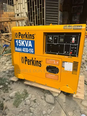 Clean Power 15kva Perkins Diesel Soundproof Generator With  Copper