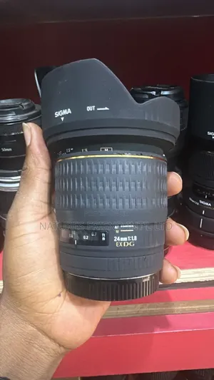 Sigma Lens for Canon 
24mm 
F1.8