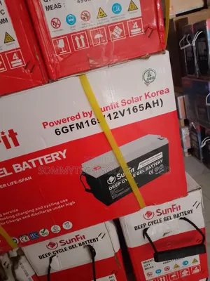 165ah Sunfit Gel Battery