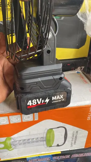 Lithium Electric Fan 48 Volt (Max Lithium-Ion)