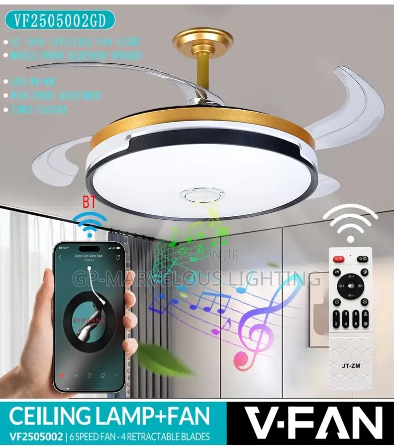 Fan Chandelier