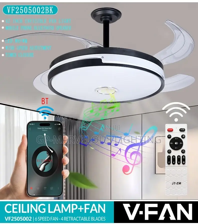 Fan Chandelier