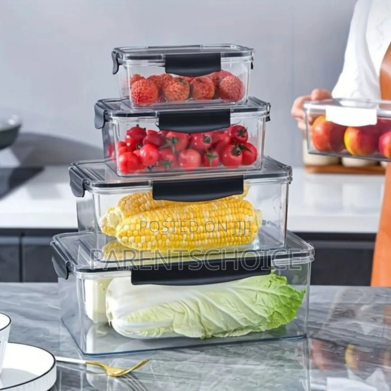 4pc Fridge Container Set