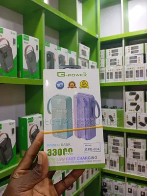 G Power Powerbank Available
