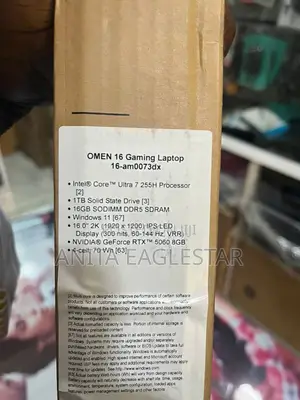 New Laptop HP Omen 16 16GB Intel Core Ultra 7 SSD 1T