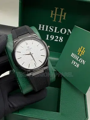 Hilson Ultra Slim Rubber Strap Watch