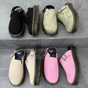 Dr Martens Carlson Suede Clog Sandals