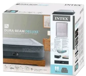 Intex Queen Size Air Mattress With in-Built Electric Pump