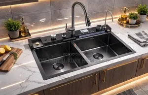 Smart 5 Button Luxury Kitchen Sink