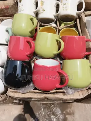 Glass Mug Inside Color 48pcs in a Pack