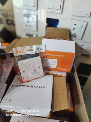 Avc Wall Switch – Durable Electrical Switch (All Sizes Available)