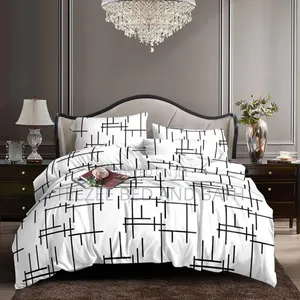 White and Black Pattern Duvet Sets