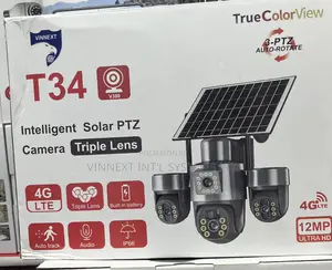 V380 Triple Lens Solar Camera