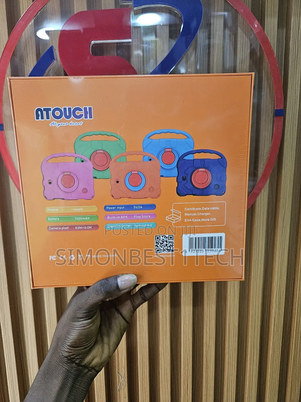 New Atouch KC66 Plus 256 GB Blue