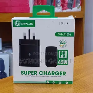 Shplus Sh-a1014 45w Super Fast Charger – Smart Charging Adapter