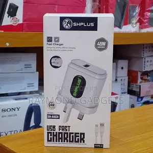 Shplus Sh-a1031 45w Fast Charger – Usb + Type-c Smart Charging