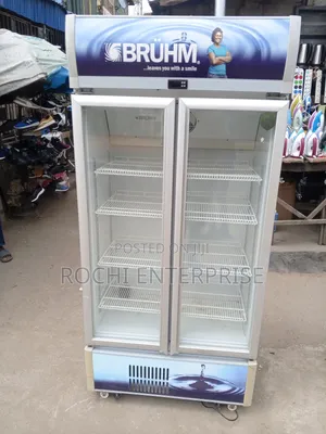 Bruhm Double Door Display Chiller Beverages Chiller
