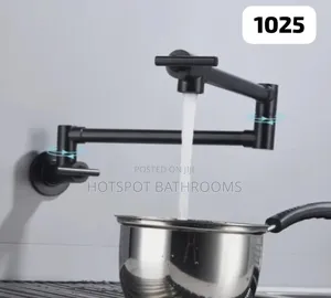 360° Rotating Wall Mounted Pot Filler Tap
