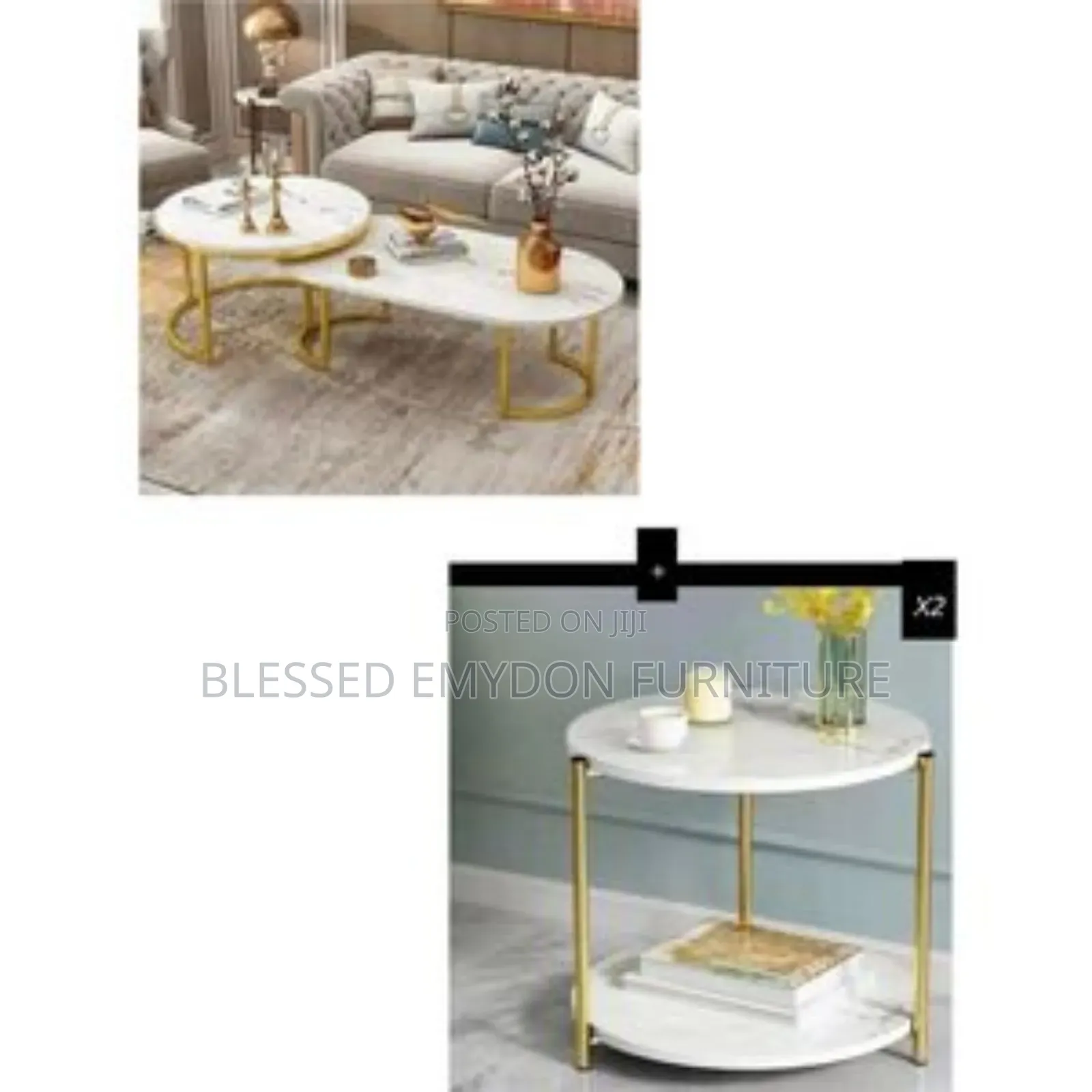 Center Table and Luxury Side Stool